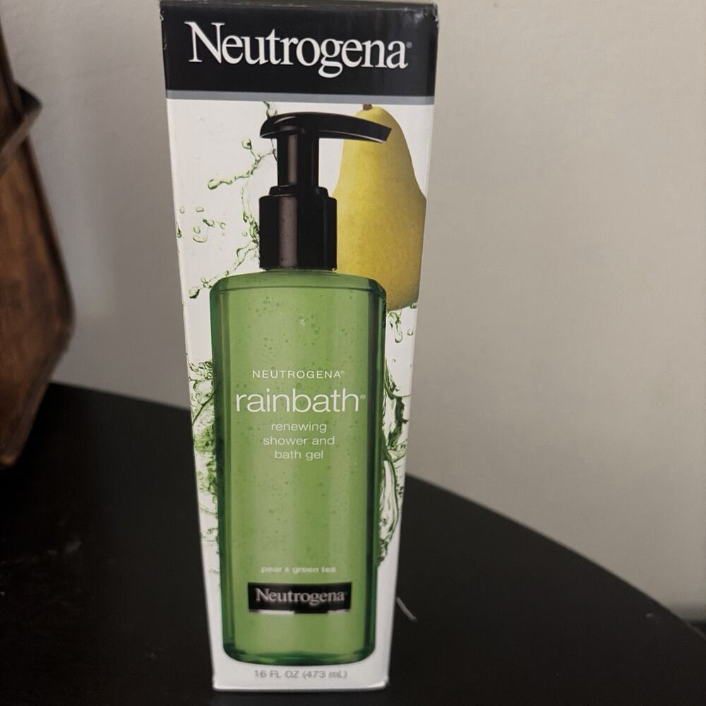 Neutrogena Rainbath Renewing Shower & Bath Gel ~ Pear & Green Tea ~ 16 oz.